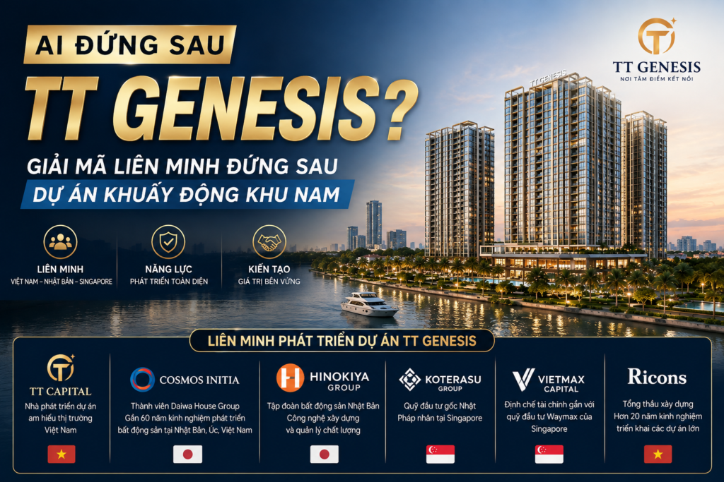 Liên Minh Đứng Sau Dự Án Khuấy Động Khu Nam Quý 3/2026