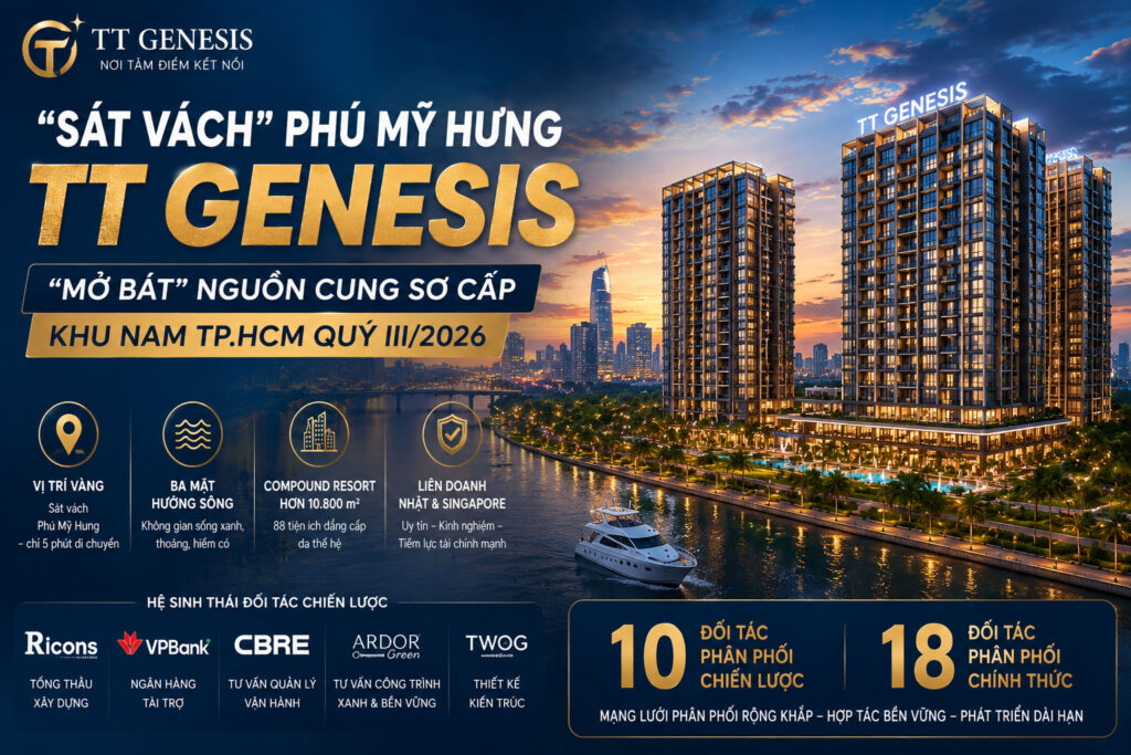 TT Genesis “Mở Bát” Nguồn Cung Sơ Cấp Khu Nam 2026