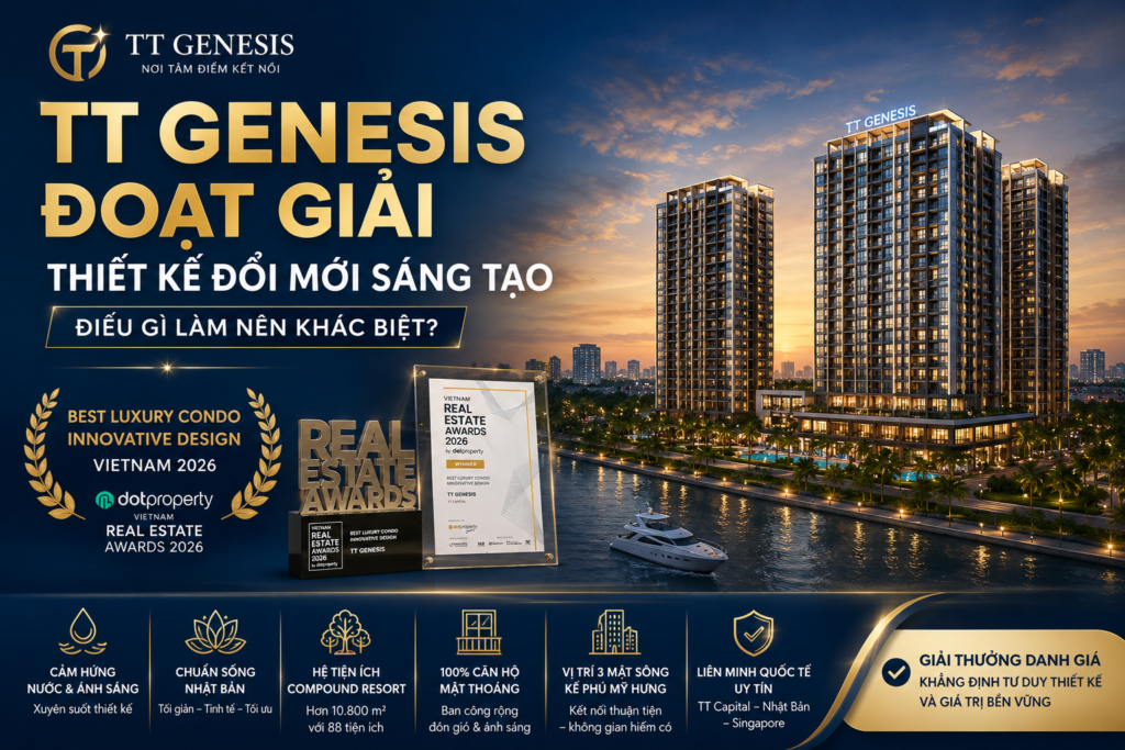 TT Genesis Đoạt Giải Thiết Kế Đổi Mới Sáng Tạo: Điều Gì Làm Nên Khác Biệt?